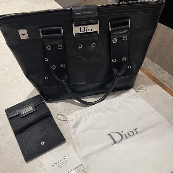Dior Vintage Medium Leather Street Chic Tote 2002 - Picture 2 of 6
